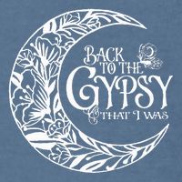 Back To The Gypsy That I Was Garment-Dyed Sweatshirt