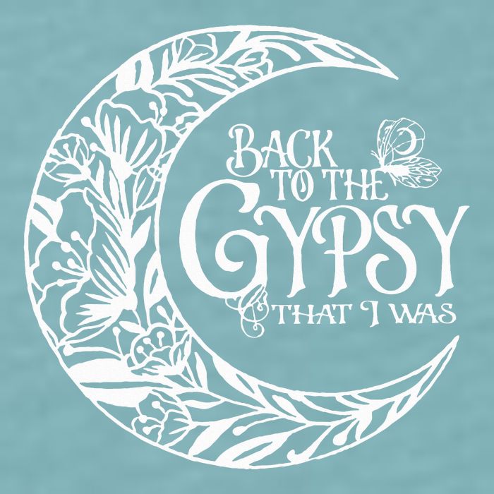 Back To The Gypsy That I Was Sueded Cloud Jersey T-Shirt