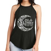 Back To The Gypsy That I Was Women's Perfect Tri Rocker Tank