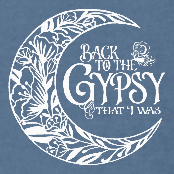 Back To The Gypsy That I Was Garment-Dyed Sweatshirt