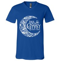 Back To The Gypsy That I Was V-Neck T-Shirt
