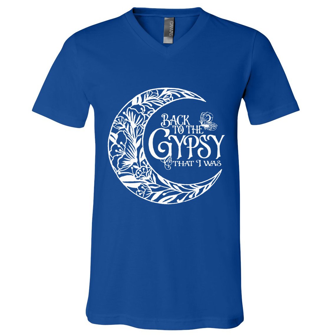 Back To The Gypsy That I Was V-Neck T-Shirt