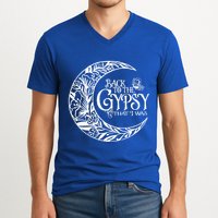 Back To The Gypsy That I Was V-Neck T-Shirt