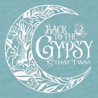 Back To The Gypsy That I Was Sueded Cloud Jersey T-Shirt