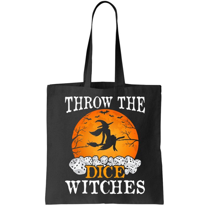 Bunco Throw the Dice Witches Bunco Game Lover Halloween Bag