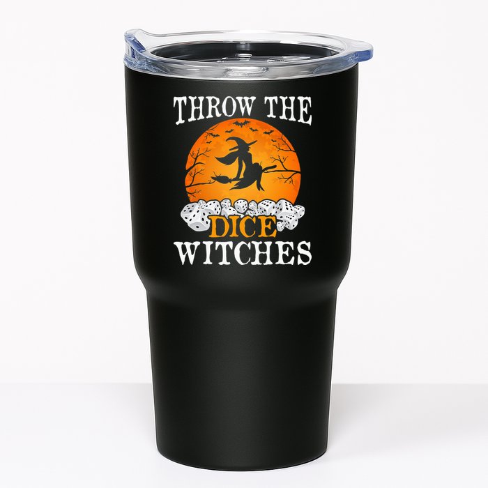 Bunco Throw the Dice Witches Bunco Game Lover Halloween Tumbler