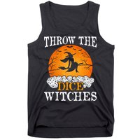 Bunco Throw the Dice Witches Bunco Game Lover Halloween Tank Top