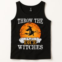 Bunco Throw the Dice Witches Bunco Game Lover Halloween Tank Top