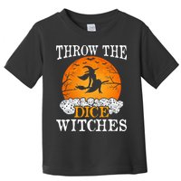 Bunco Throw the Dice Witches Bunco Game Lover Halloween Toddler T-Shirt