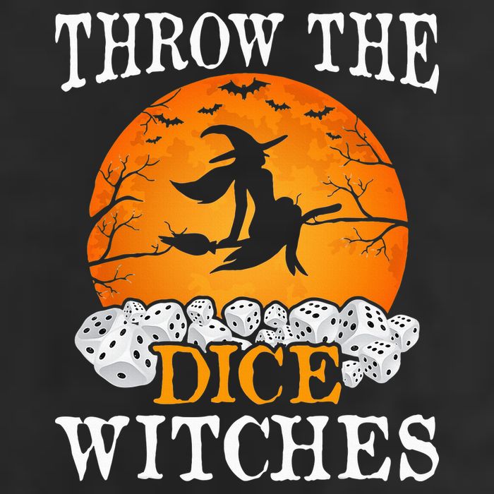 Bunco Throw the Dice Witches Bunco Game Lover Halloween Microfiber Hand Towel