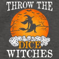 Bunco Throw the Dice Witches Bunco Game Lover Halloween Vector Backpack