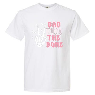 Bad Two The Bone Birthday 2nd 2 Years Old Birthday Garment-Dyed Heavyweight T-Shirt