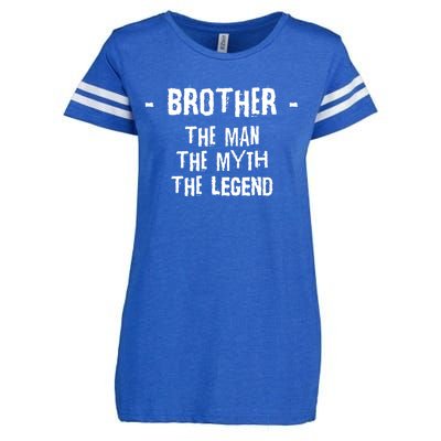 Brother The The Myth The Legend Gift Enza Ladies Jersey Football T-Shirt