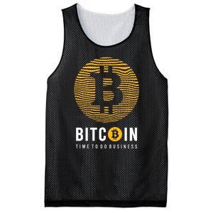 Bitcoin Time To Do Business Mesh Reversible Basketball Jersey Tank