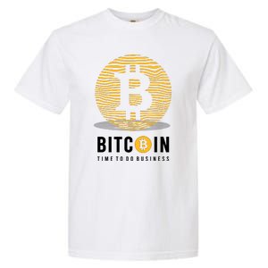 Bitcoin Time To Do Business Garment-Dyed Heavyweight T-Shirt