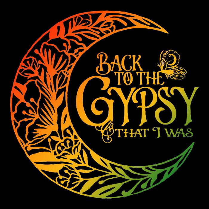 Back To The Gypsy That I Was Apparel Apron