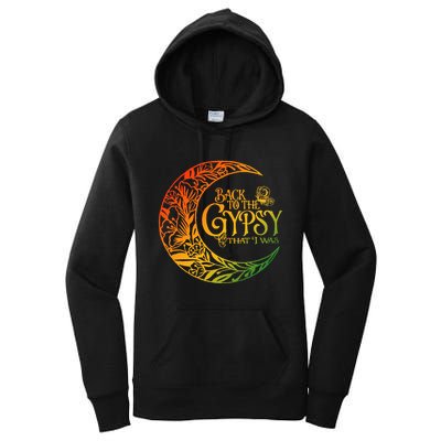 Back To The Gypsy That I Was Apparel Women's Pullover Hoodie