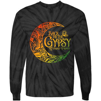 Back To The Gypsy That I Was Apparel Tie-Dye Long Sleeve Shirt