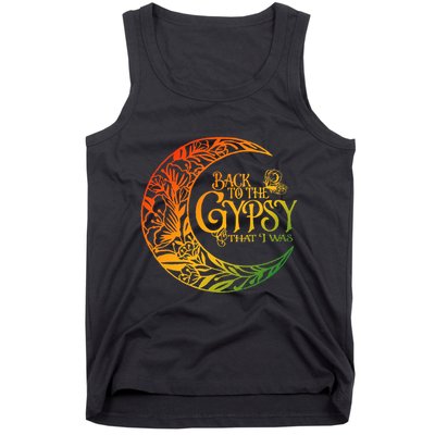 Back To The Gypsy That I Was Apparel Tank Top