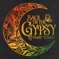 Back To The Gypsy That I Was Apparel Golf Towel