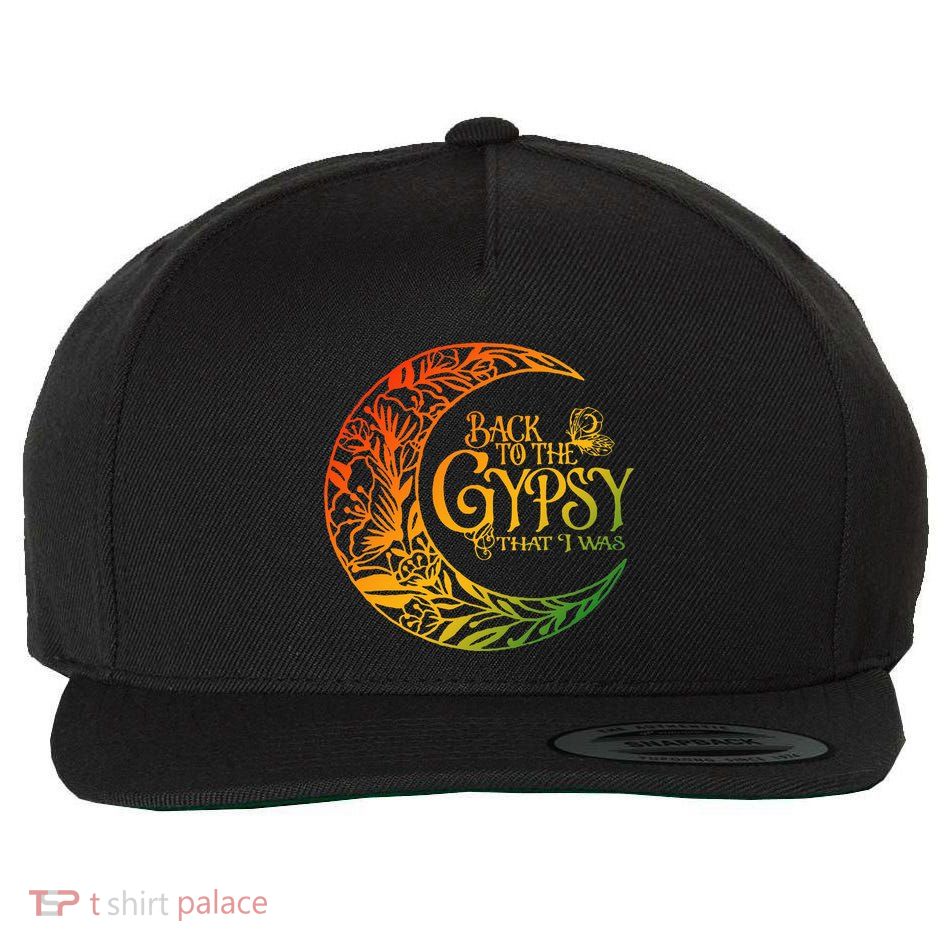 Back To The Gypsy That I Was Apparel Wool Snapback Cap