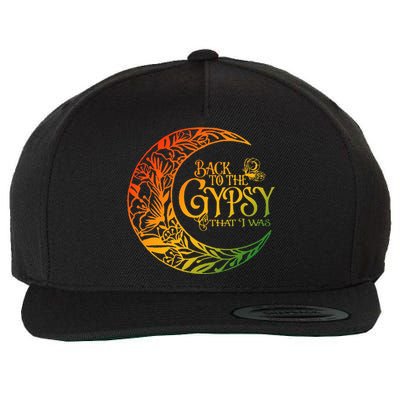 Back To The Gypsy That I Was Apparel Wool Snapback Cap