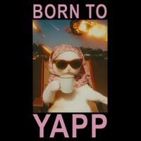 Born To Tap Yapp Cat Meme Silly Cat Poster