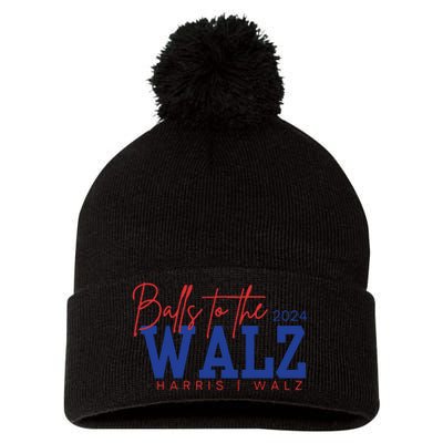 Balls To The Wall Pom Pom 12in Knit Beanie