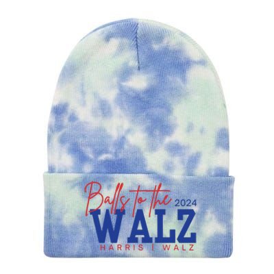 Balls To The Wall Tie Dye 12in Knit Beanie