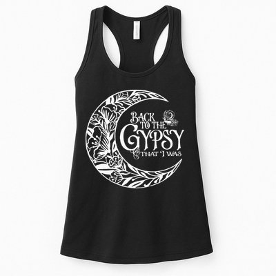 Back To The Gypsy That I Was Womens Tank Top