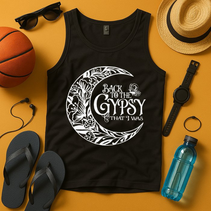 Back To The Gypsy That I Was Tank Top