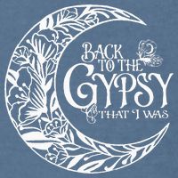 Back To The Gypsy That I Was Garment-Dyed Sweatshirt