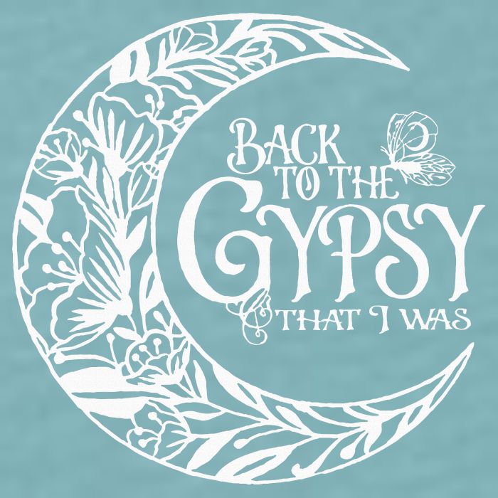 Back To The Gypsy That I Was Sueded Cloud Jersey T-Shirt