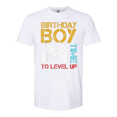 Birthday Time To Level Up Video Gamer Softstyle® CVC T-Shirt