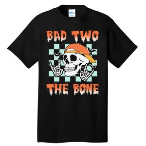 Bad Two The Bone Party 2 Years Old 2nd Birthday Gift Tall T-Shirt