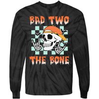 Bad Two The Bone Party 2 Years Old 2nd Birthday Gift Tie-Dye Long Sleeve Shirt