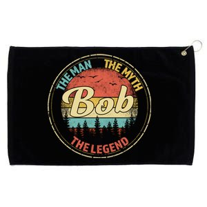 Bob The The Myth The Legend Personalized Name Gift Grommeted Golf Towel