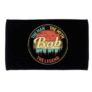 Bob The The Myth The Legend Personalized Name Gift Microfiber Hand Towel