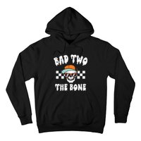 Bad To The Bone Skeleton Halloween Two Birthday Hoodie