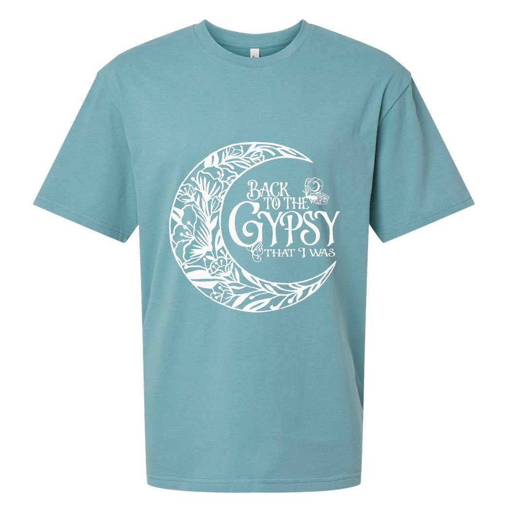 Back To The Gypsy That I Was Sueded Cloud Jersey T-Shirt