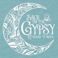 Back To The Gypsy That I Was Sueded Cloud Jersey T-Shirt