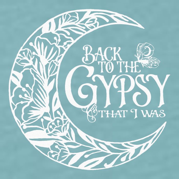 Back To The Gypsy That I Was Sueded Cloud Jersey T-Shirt