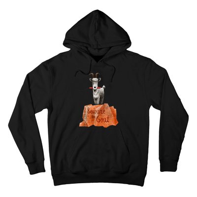 Beware The Thunder Goat On The Mountain! Hoodie