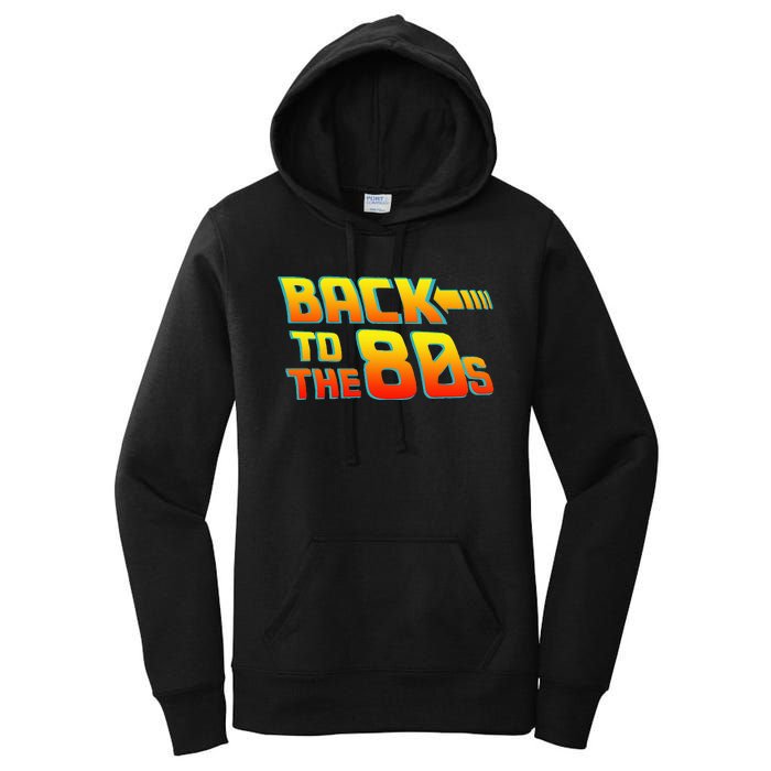 Back To The 80s Costume Fancy Dress Party Idea Halloween Women's Pullover Hoodie