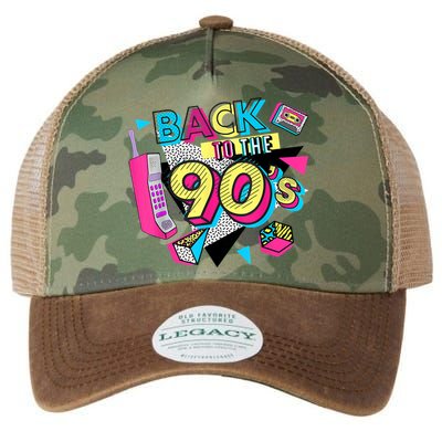 Back To The 90s Outfits Retro Costume Party Cassette Tape Legacy Tie Dye Trucker Hat