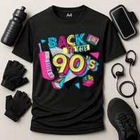Back To The 90s Outfits Retro Costume Party Cassette Tape Cooling Performance Crew T-Shirt