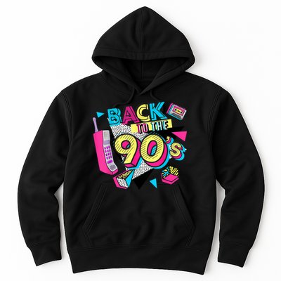 Back To The 90s Outfits Retro Costume Party Cassette Tape Hoodie
