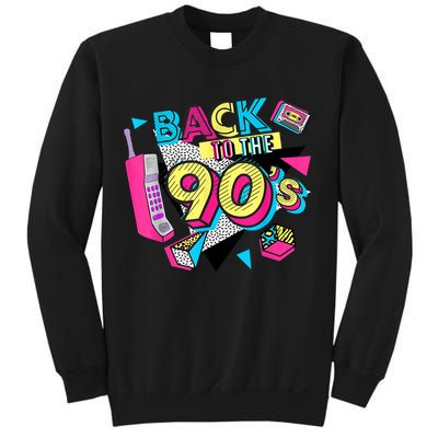 Back To The 90s Outfits Retro Costume Party Cassette Tape Sweatshirt