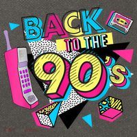 Back To The 90s Outfits Retro Costume Party Cassette Tape Cotton Canvas Backpack