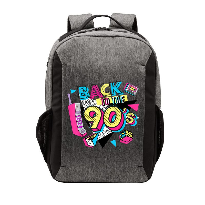 Back To The 90s Outfits Retro Costume Party Cassette Tape Vector Backpack